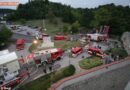 Bgld: Einsatzübung auf der Burg Forchtenstein