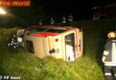 Tirol: Verkehrsunfall eines Rettungswagens  in Imst