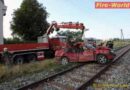 Nö: Fahrzeug prallt gegen die Aspangbahn