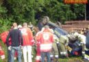 Oö: Kleinbus verunglückt in Oberkappl
