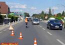 Nö: Verkehrsunfall auf der B8 – Person eingeklemmt