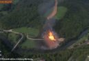 Deutschland: 100 m hohe Flammen nach Explosion einer Gasleitung