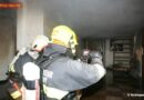 Oö: Alkovener Feuerwehren üben unter Realfeuer den AS-Einsatz
