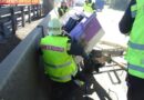 Nö: Spektakulärer Unfall auf der Ostautobahn bei Fischamend