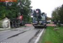 Nö: Bergung eines Sattelkraftfahrzeuges in Götzendorf