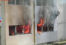Stmk: Großbrandversuch der Grazer Feuerwehren