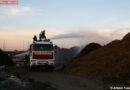 Nö: Großbrand in der Biokompostanlage Pixendorf