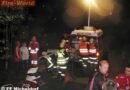 Oö: Gemeinsame Einsatzübung Feuerwehr und Rotes Kreuz