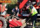 Nö: Traktorbergung im Weingarten