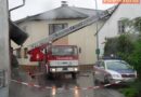 Nö: Regenfälle-Kamin drohte umzustürzen