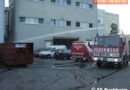 Oö: Brand eines Containers in Puchheimer Werksgelände
