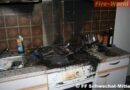 Nö: Küchenbrand in der Gladbeckstraße in Schwechat