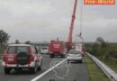 Nö: Lkw verlor beide Hinterräder!