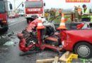 Oö: Eingeklemmte Person nach Unfall in Unterweitersdorf