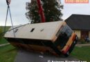 Oö: ALST II-Übung in Haibach/Donau: Busunglück mit zahlreichen Eingeklemmten