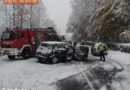 Oö: Geknickte Bäume und Unfall während Oktoberschneefall in Bad Ischl