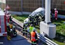 Oö: Tödlicher Klein-Lkw-Unfall auf der A1 nahe Regau