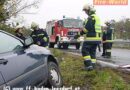 Nö: Verkehrsunfall auf der herbstnassen Auffahrt zur Südautobahn