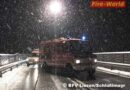 Stmk: Verunfallter LkwZug verursacht 5 Stunden Sperre der B320 bei Aich