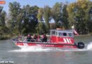 Bgld: Neusiedler Boot in Korneuburg (Nö) im Testeinsatz