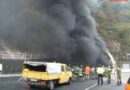 Oö: Brandversuche im Tunnel-Bartelkreuz