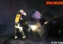 Nö: Fahrzeugbrand in Tullner Eisenbahnunterführung
