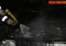 Nö: Pkw-Brand in Vösendorf