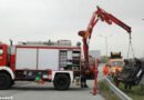 Nö: Pkw-Überschlag auf der A2  – Einsatz FF Wr. Neudorf