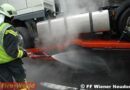 Nö: Defekte Lkw-Bremsanlage sorgte für Einsatz in Wiener Neudorf