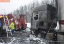 Nö: LKW- Brand->Totalsperre der A21 Fahrtrichtung Wien