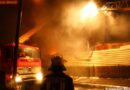 Deutschland: Feuer auf Schrottplatz an der Ripshorster Straße in Essen