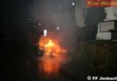 Tirol: Fahrzeugbrand in der Hubersiedlung in Jenbach