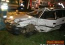 Stmk: Unfall Lkw-Pkw mit eingeklemmter Person in Kaindorf/Sulm