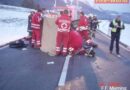 Tirol: Schwerer Verkehrsunfall auf der B 189 in Mieming
