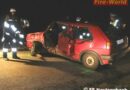 Nö: Verletzte und eingeschlossene Person bei Unfall in Markersdorf