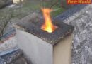 Oö: Flammen aus dem Kamin in Alkoven