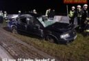 Nö: Eingeklemmte Person nach Pkw-Unfall in Baden-Leesdorf