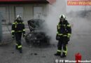 Nö: Pkw stand in Wiener Neudorf in Vollbrand