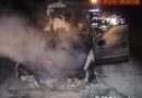 Oö: Pkw-Vollbrand in Wilhering