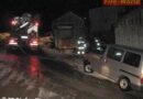 Oö: Glatteis in Bad Goisern -> Bergung eines Taxis