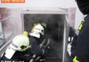 Nö: Brandsimulationscontainer als Atemschutzausbildung im Bezirk Bruck/Leitha