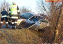 Nö: Glatteis bei Maria Ellend -> Endstation im Straßengraben