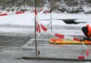 Nö: Eisretter-Übung bei der Feuerwehr Fischamend