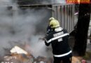Stmk: Containerbrand in Lagerhalle in Graz