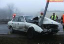 Nö: Pkw beim Abschleppen nach Bergung in Brand geraten