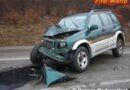 Nö: Pkw kollidierte auf B15 in Hof am Leithaberge mit Stapler