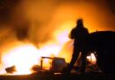Deutschland: Wohnwagen stand lichterloh in Flammen