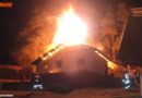 Tirol: Leerstehendes Wohnhaus in Karrösten stand in Vollbrand