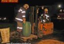 Stmk: Treibstoffaustritt bei Lkw und Verkehrsunfall in Madstein