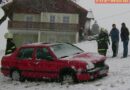 Oö: Fahrzeugbergung nach Überschlag in Neustift/i.M.